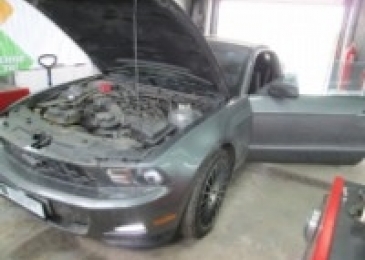 Чип-тюнинг Ford Mustang 3.7 303hp AT 2010 года выпуска