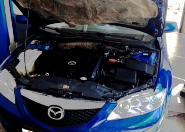 Чип тюнинг и отключение катализаторов на Mazda 6 2.0 142hp 